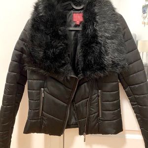 Guess puffer jacket black XS
